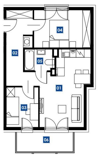Rzut  D_6_1-2-9